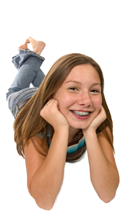 girl with braces